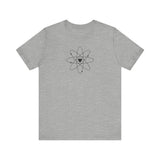 Love Atom T-Shirt  (black ink, multiple colors)