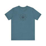 Love Atom T-Shirt  (black ink, multiple colors)