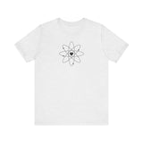 Love Atom T-Shirt  (black ink, multiple colors)