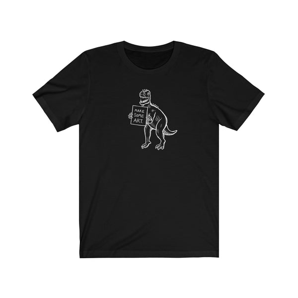 Make Some Art T-Rex T-shirt (5 colors)